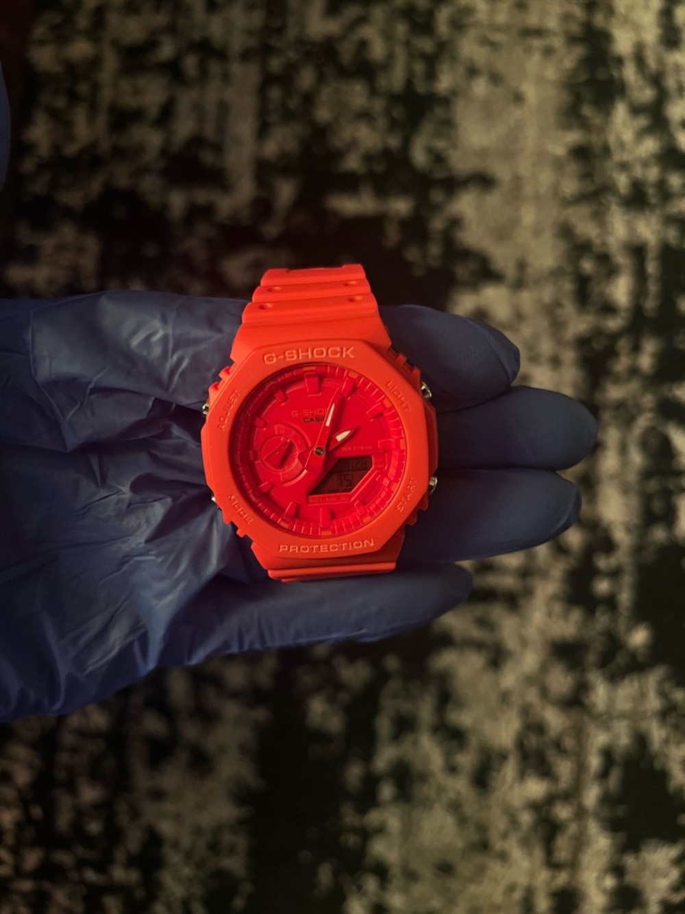 G-Shock Bold Red Resin Watch